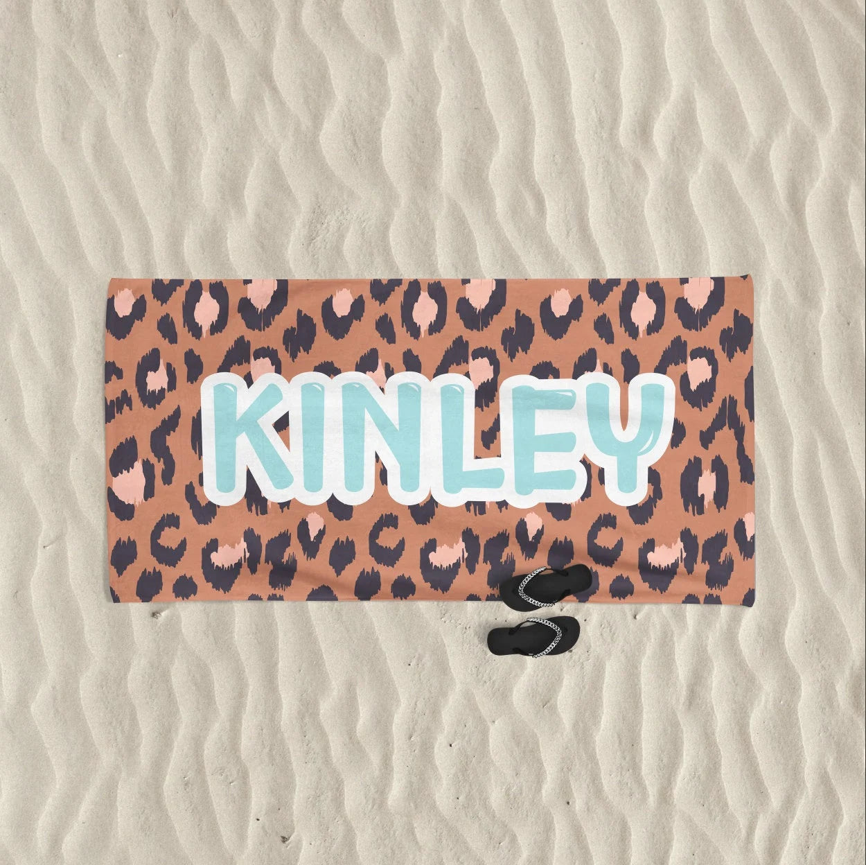 Cheetah Beach Towel