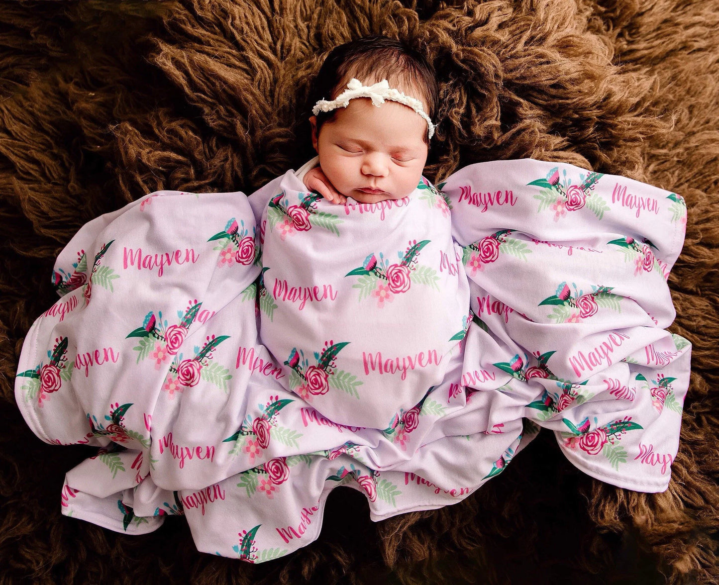 Floral Swaddle