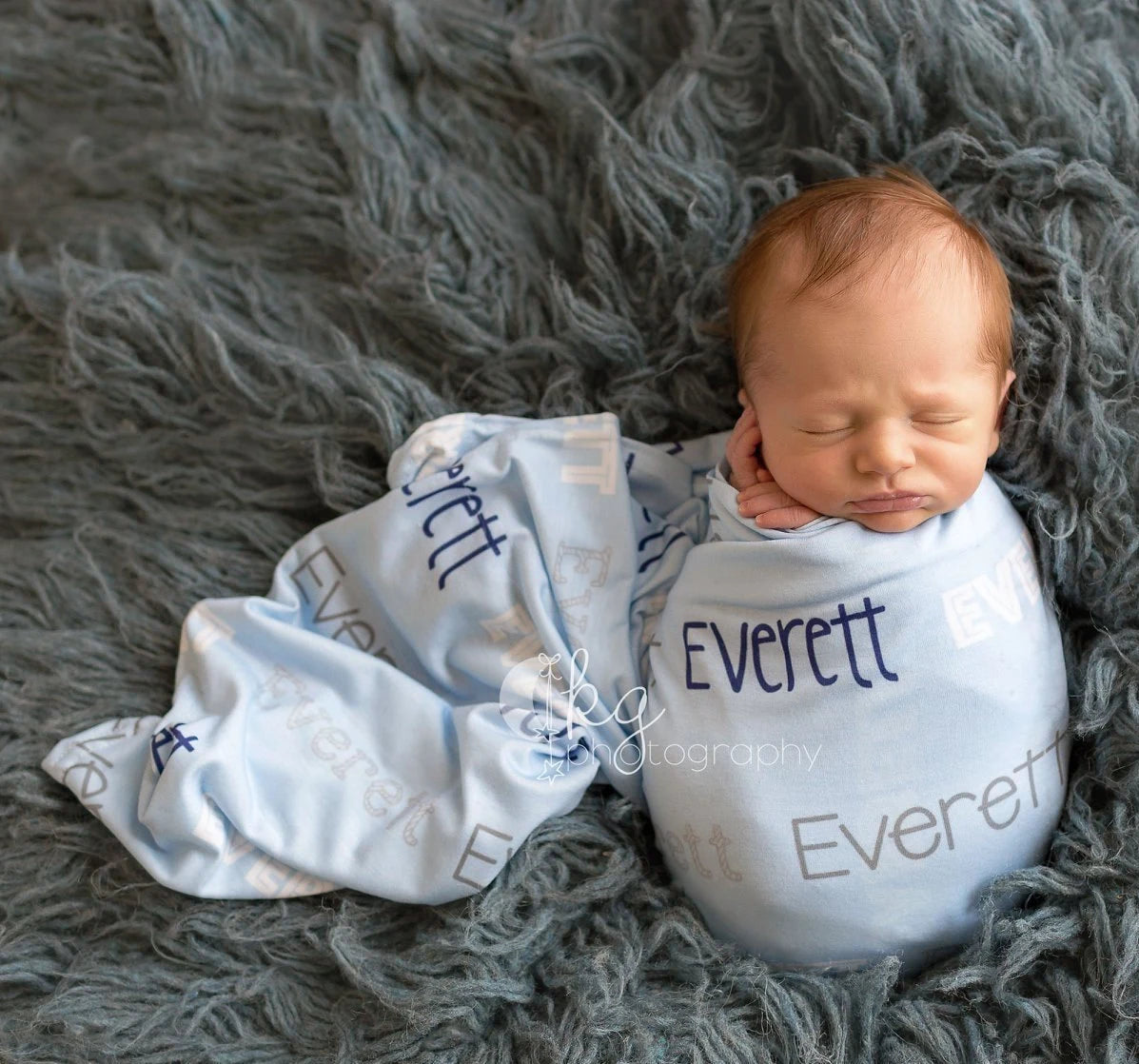 Personalized Name Swaddle