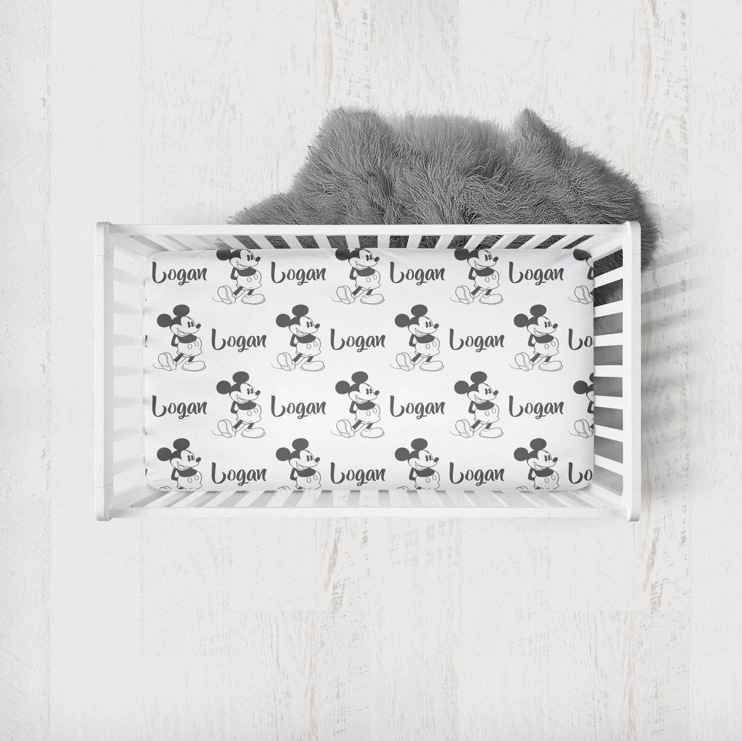 Mickey Crib Sheet