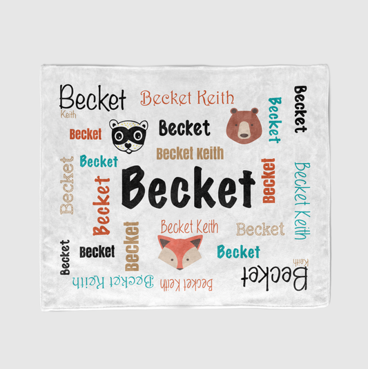 Tribal Animal Blanket