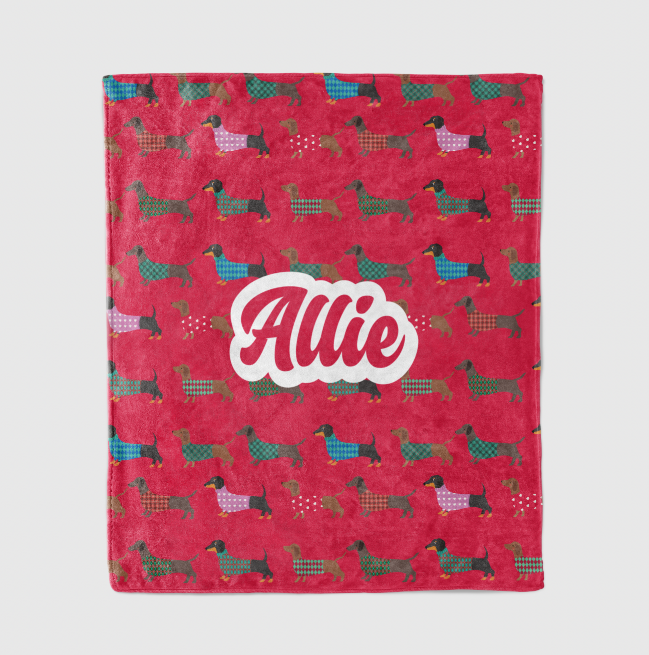 Dachshund Blanket