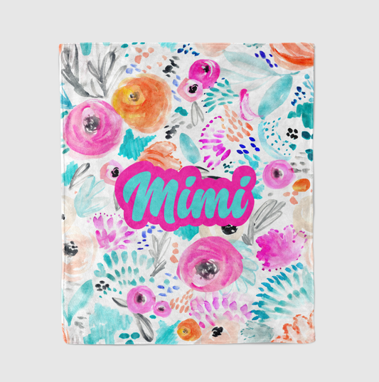 Floral Mom Blanket