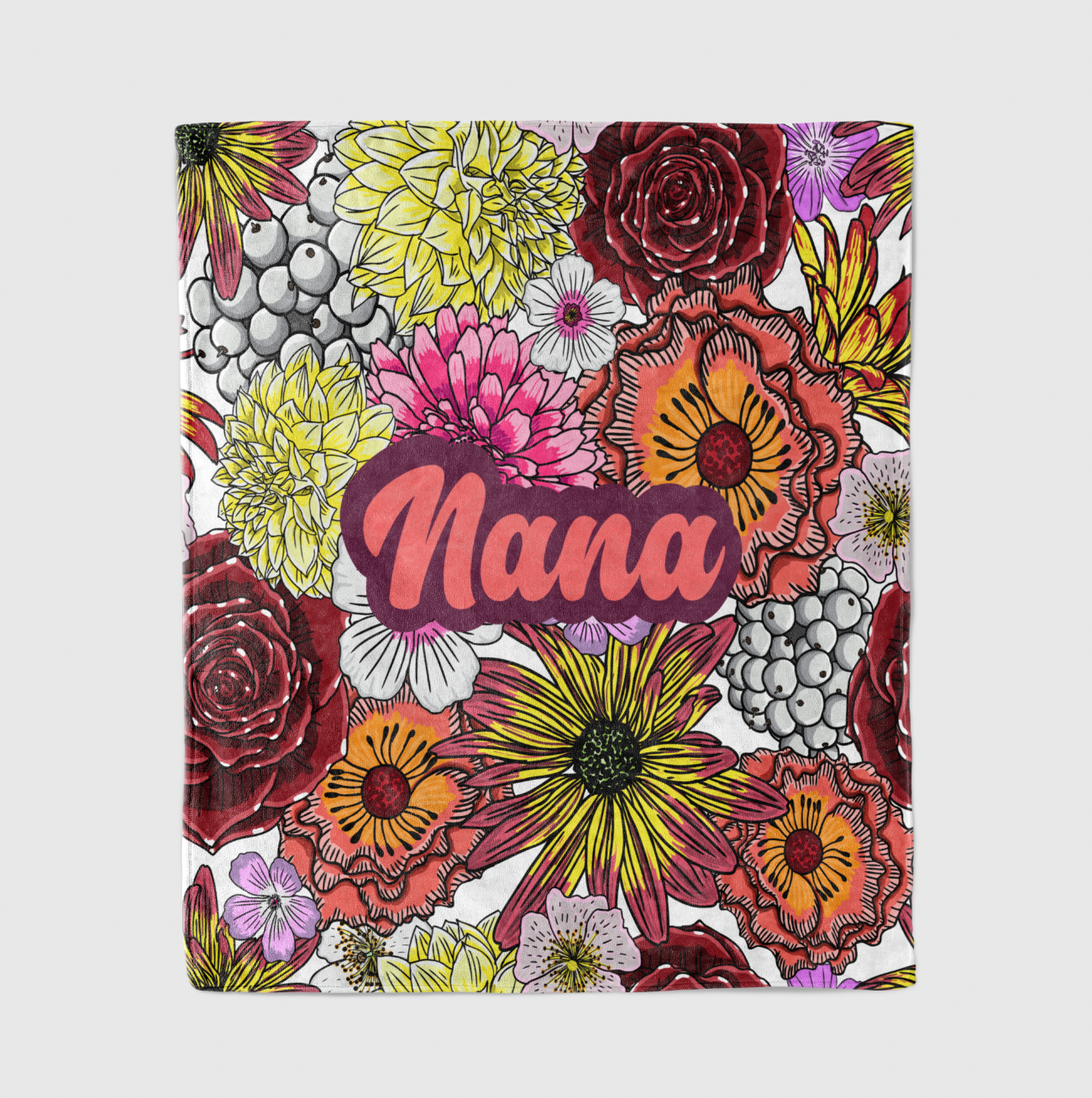 Floral Mom Blanket
