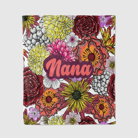 Floral Mom Blanket