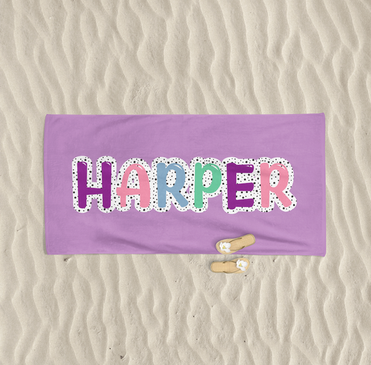 Bubble Beach Towel