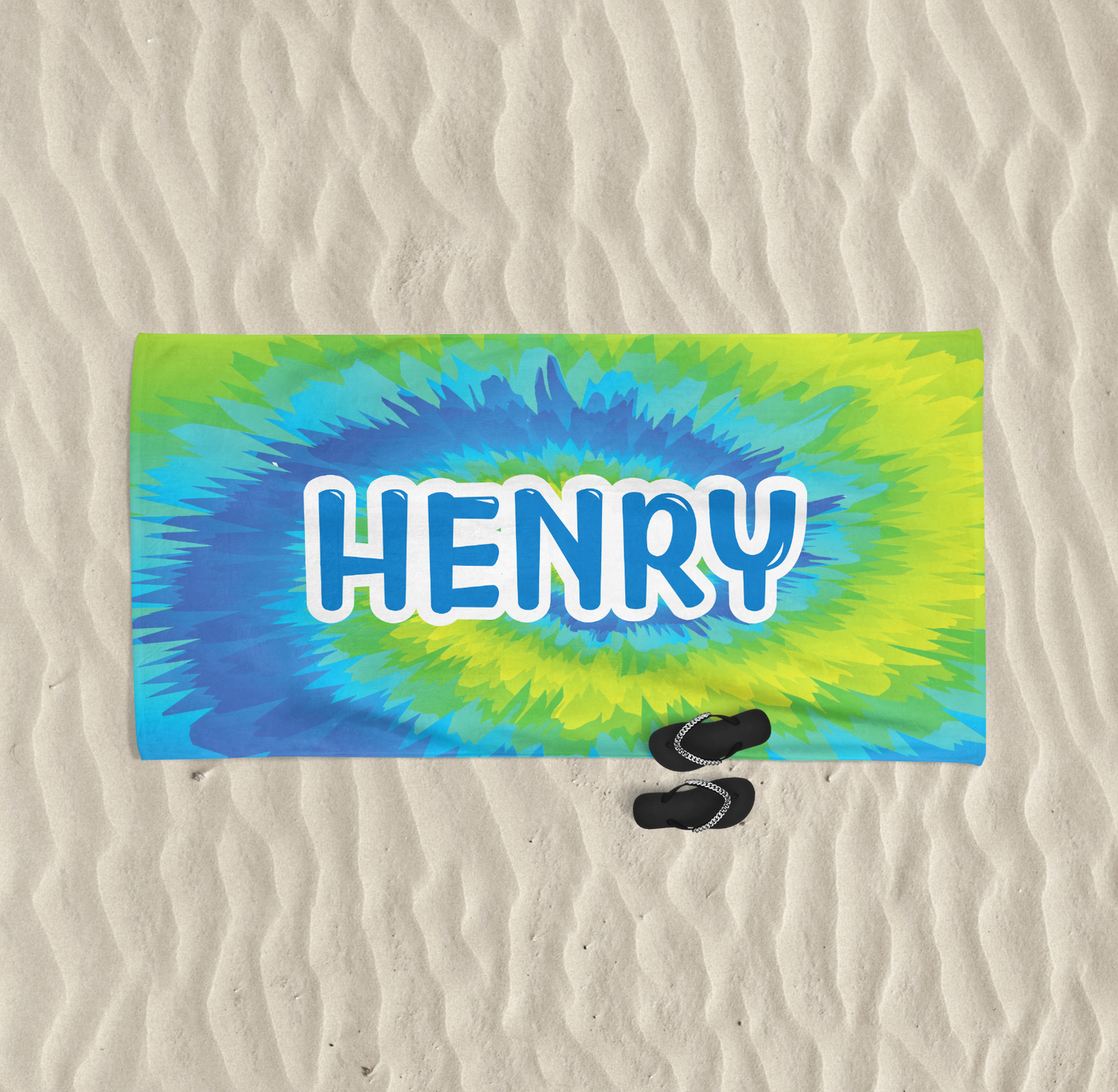 Tiedye Beach Towel