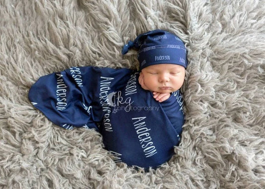Personalized Name Swaddle