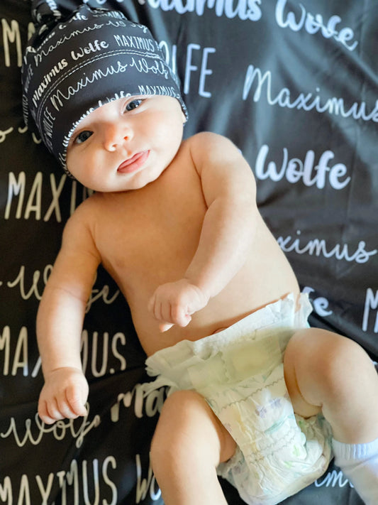 Personalize Name Swaddle