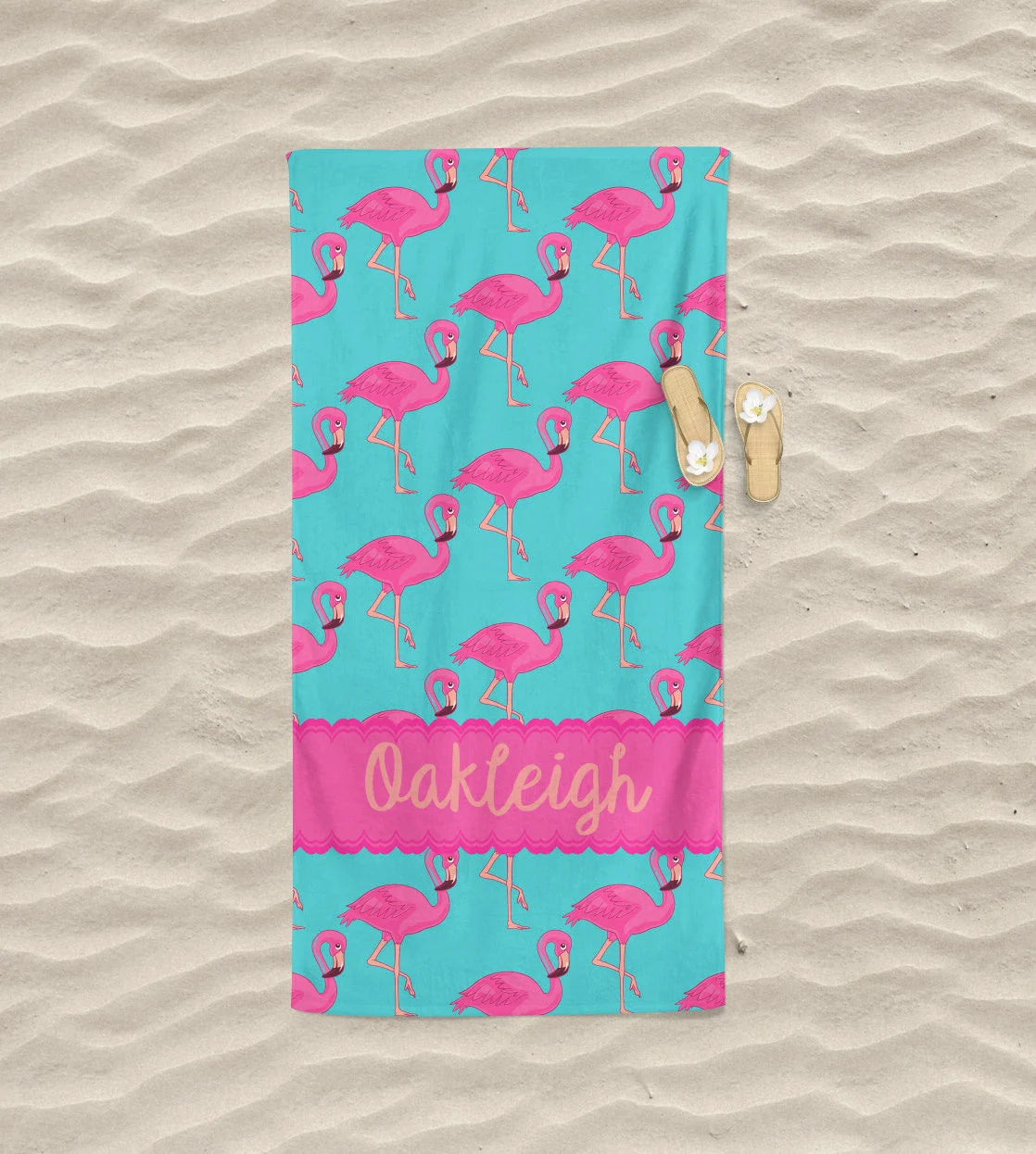 Flamingo Beach Towel