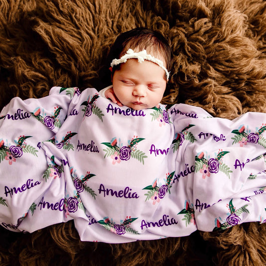 Floral Swaddle
