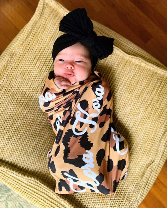 Leopard Swaddle