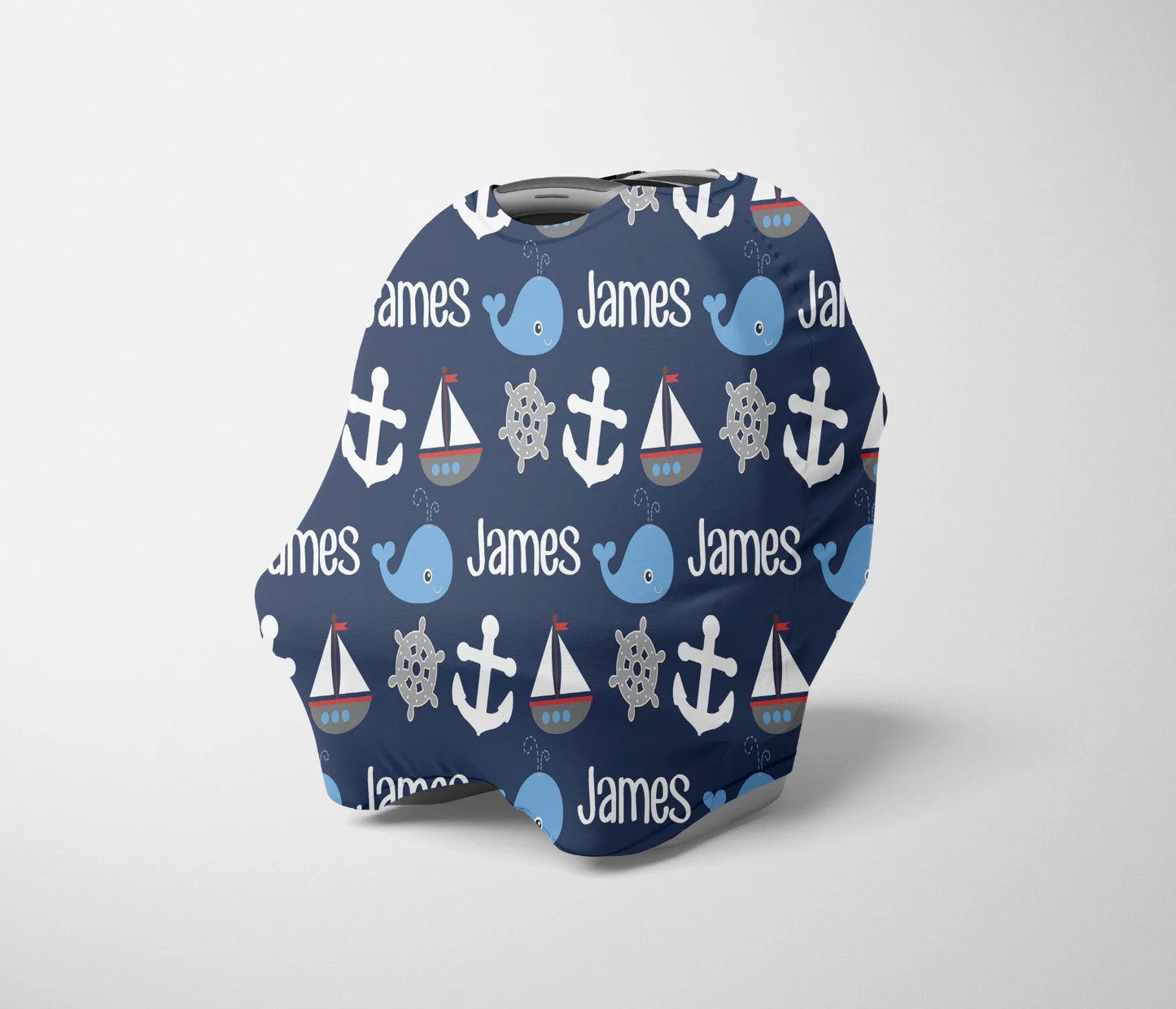 Nautical Carseat Cover