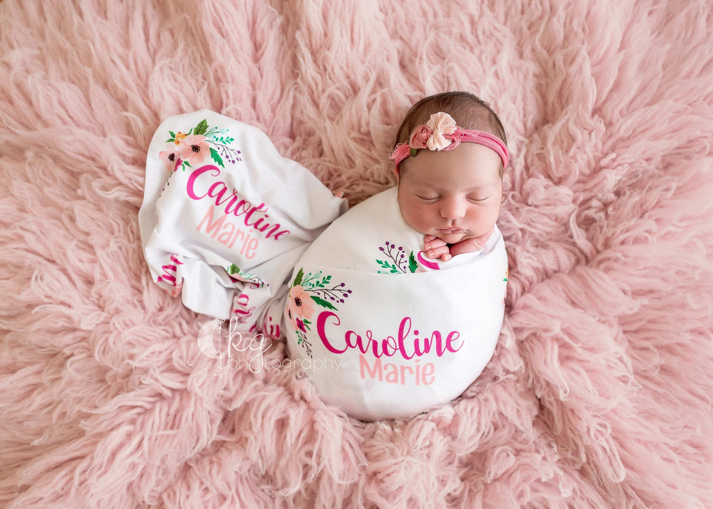 Floral Swaddle